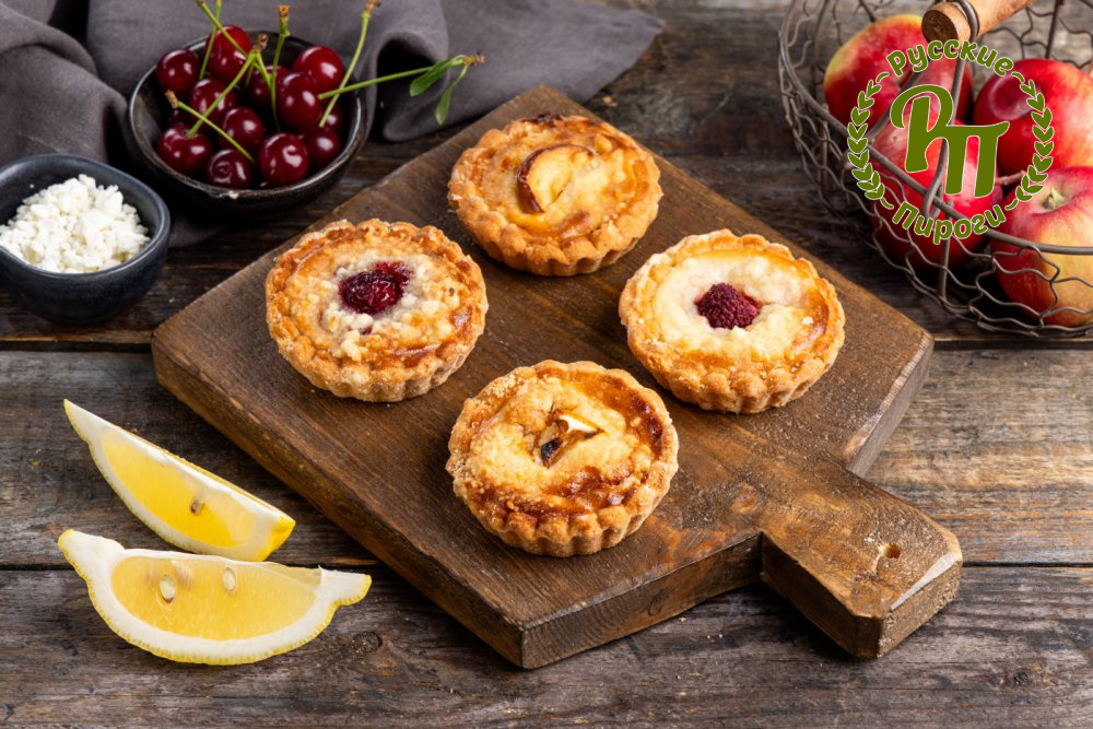 Ассорти творожных тартов 4 шт