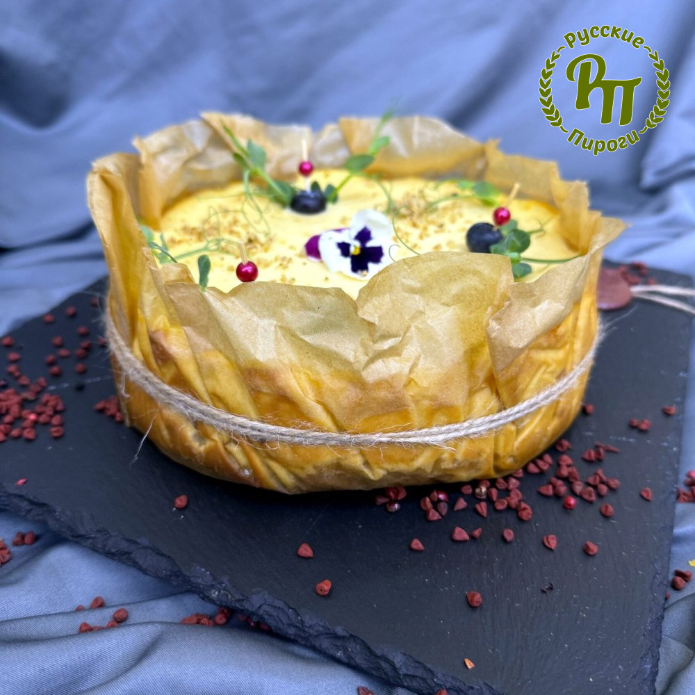 Австрийский чизкейк с грушей и Дор Блю