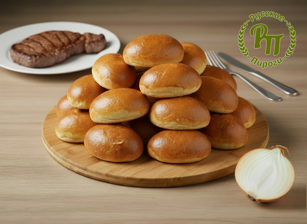 Банкетные пирожки с мясом и луком