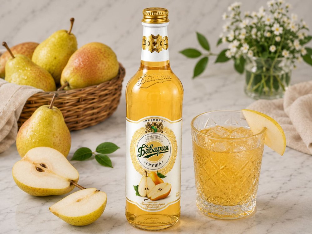 «Бавария» со вкусом груши, 0,5 л, 1 шт.