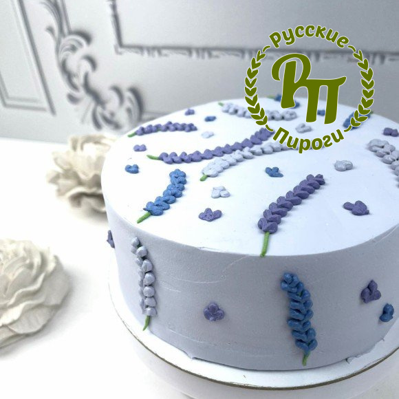 Бенто торт «Лавандовое настроение»