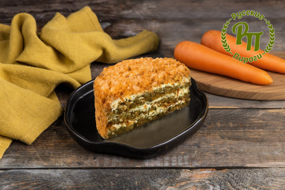 Бенто торт «Морковный»