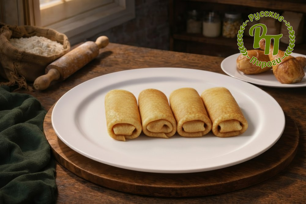 Блинчики с курицей 4 шт