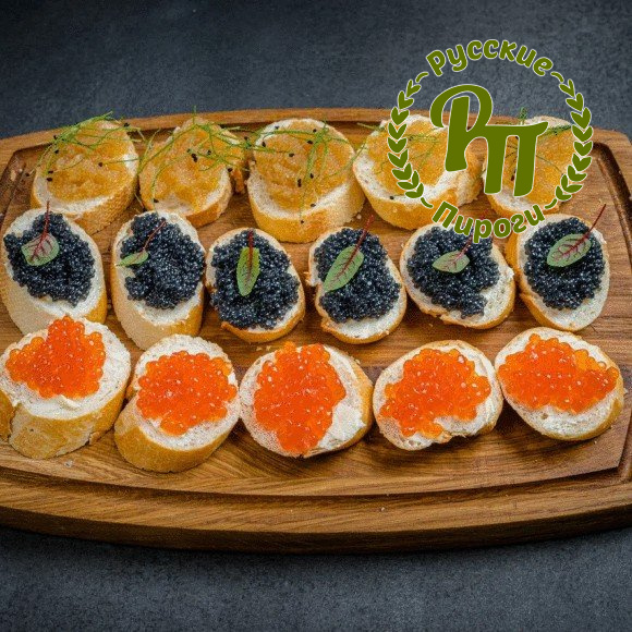 Бутерброды с икрой