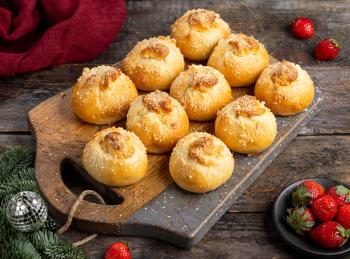 Пирожки с капустой и мясом 10 шт.