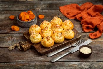 Пирожки с курицей, картофелем и сыром 10 шт.