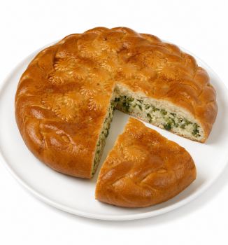 Осетинский пирог с картофелем и сыром
