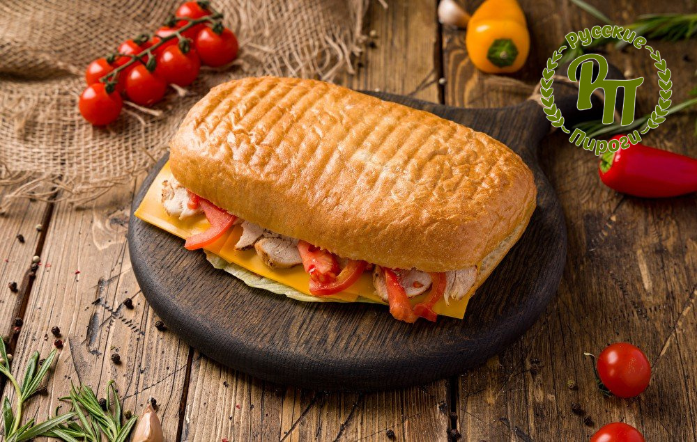 Чиабатта с курицей