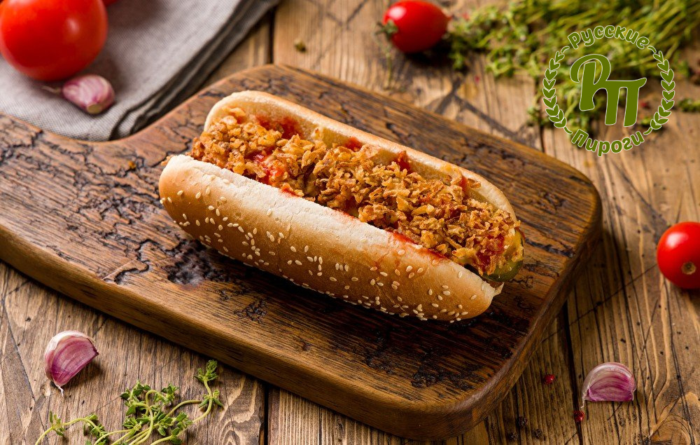 Датский хот-дог (сливочная сосиска)