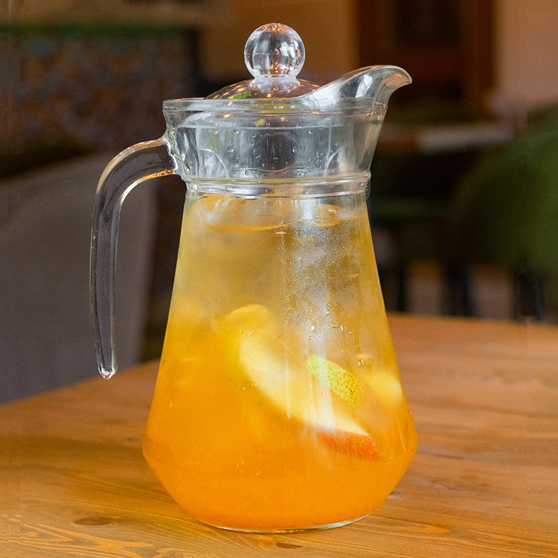 Домашний лимонад груша-личи