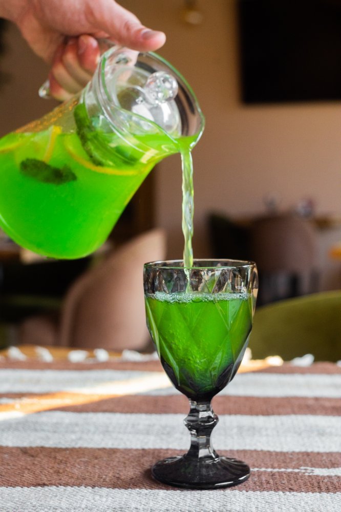 Домашний лимонад киви-маракуйя 