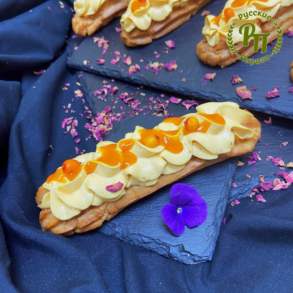 Эклеры Янтарный Чиз 10 шт