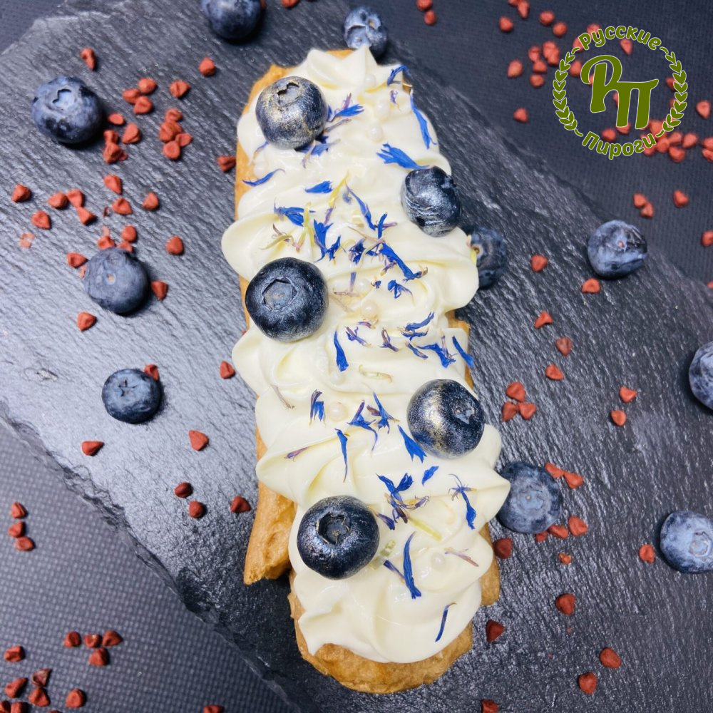 Эклеры "Блюберри чиз"