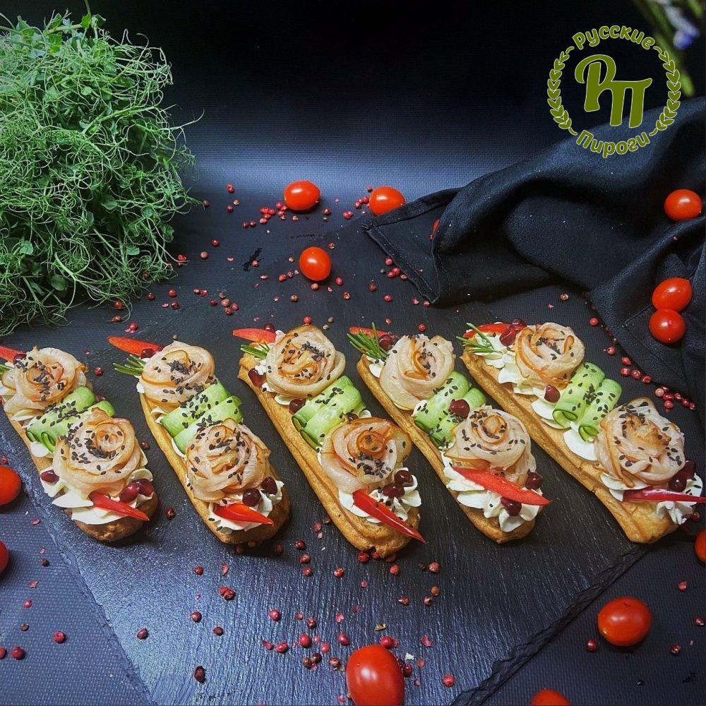 Эклеры Копченая курочка 10 шт