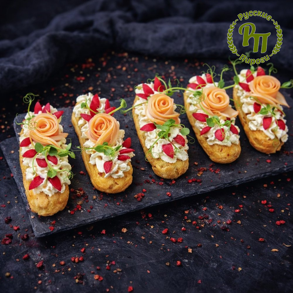 Эклеры "Курочка с грибочками" 5 шт