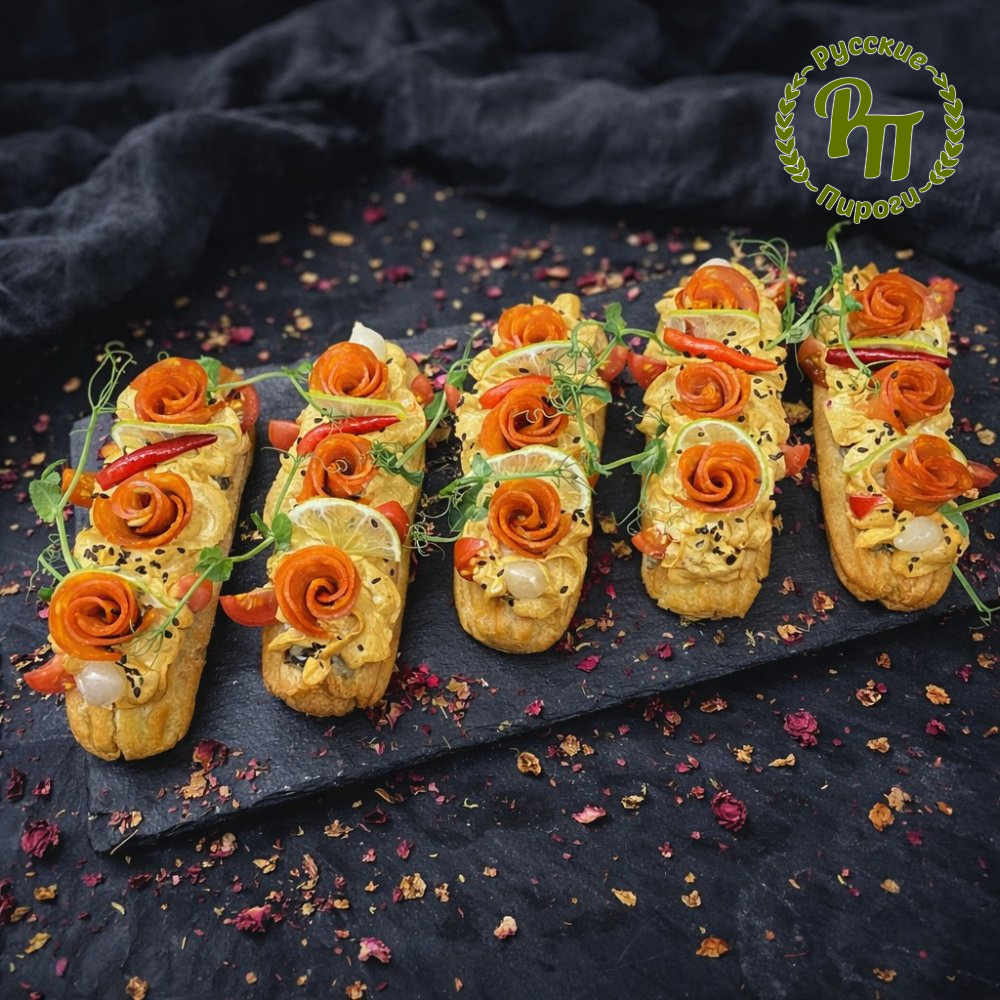 Эклеры "Том Ям Баклажан с курочкой" 5 шт