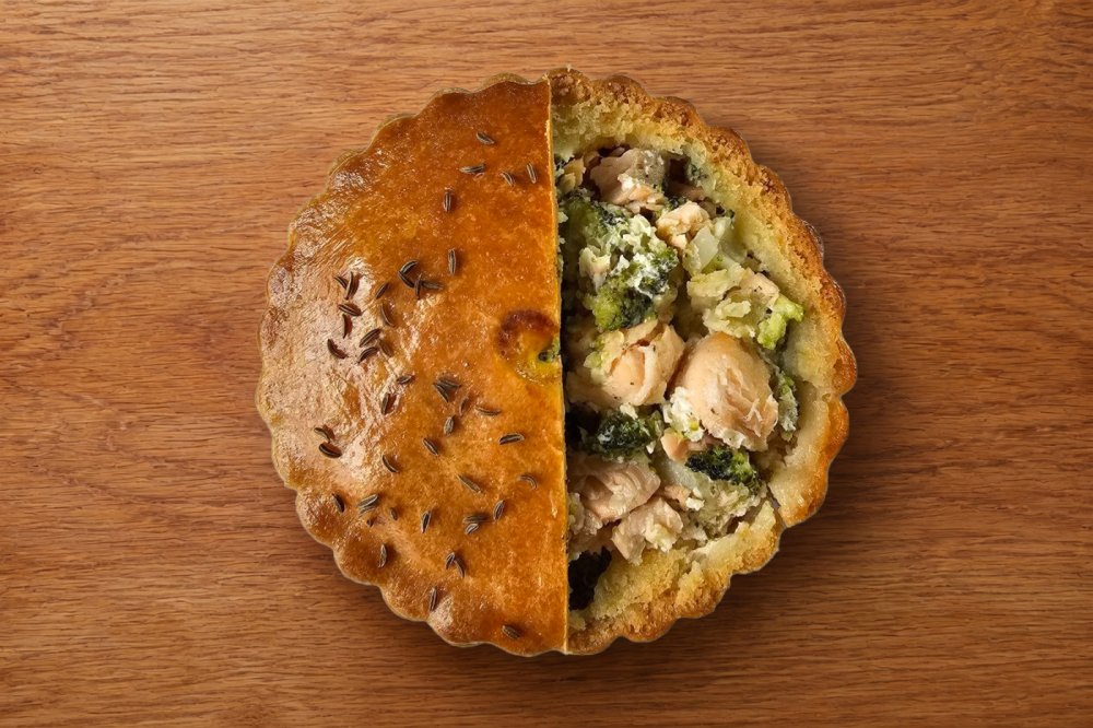Форель  и брокколи, ,1 шт.