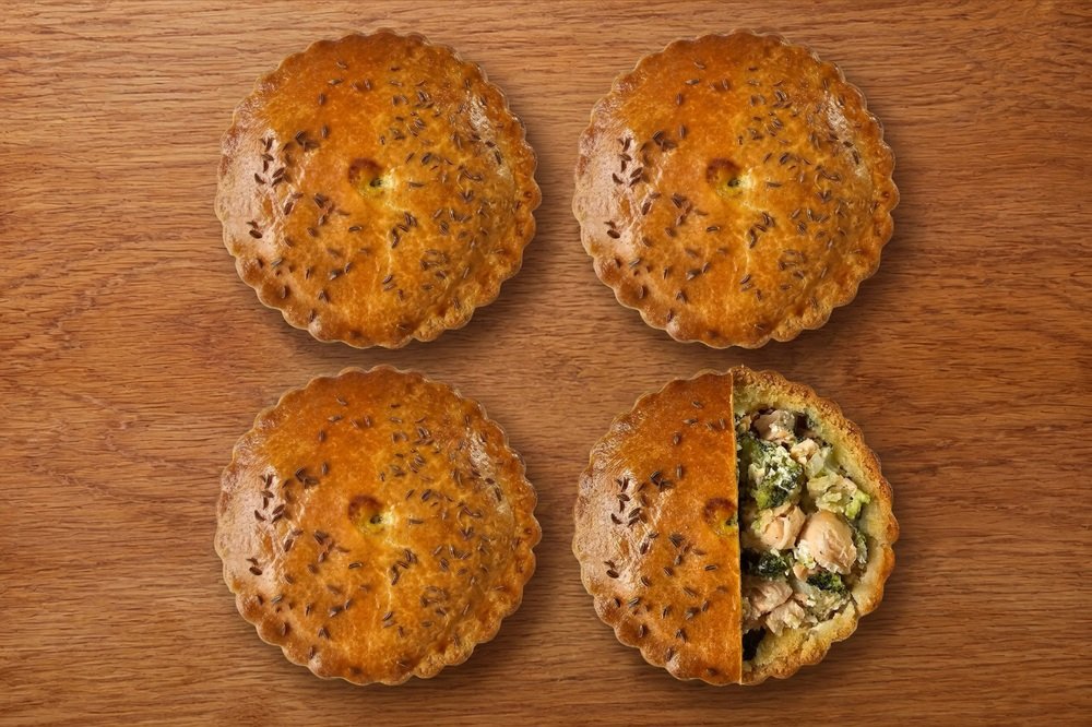 Форель и брокколи, 4 шт.