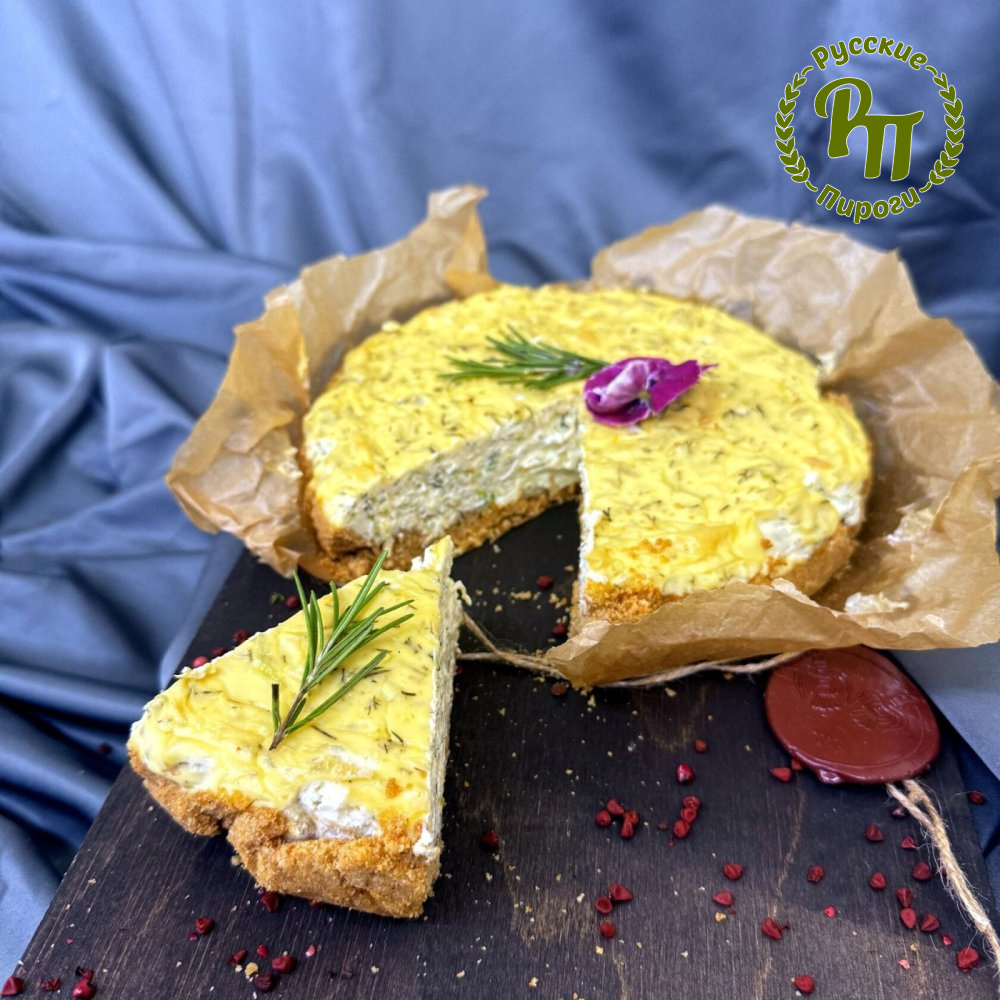 Французский чизкейк "Лук Порей"