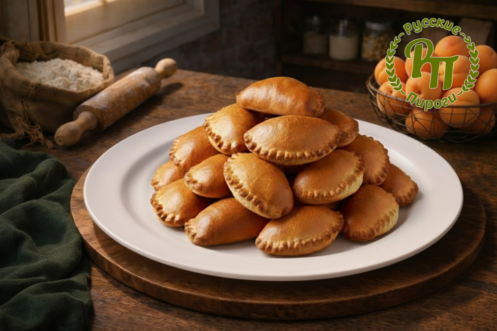 Фуршетные пирожки с абрикосом 25 шт