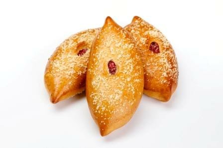 Фуршетные пирожки с брусникой 10 шт