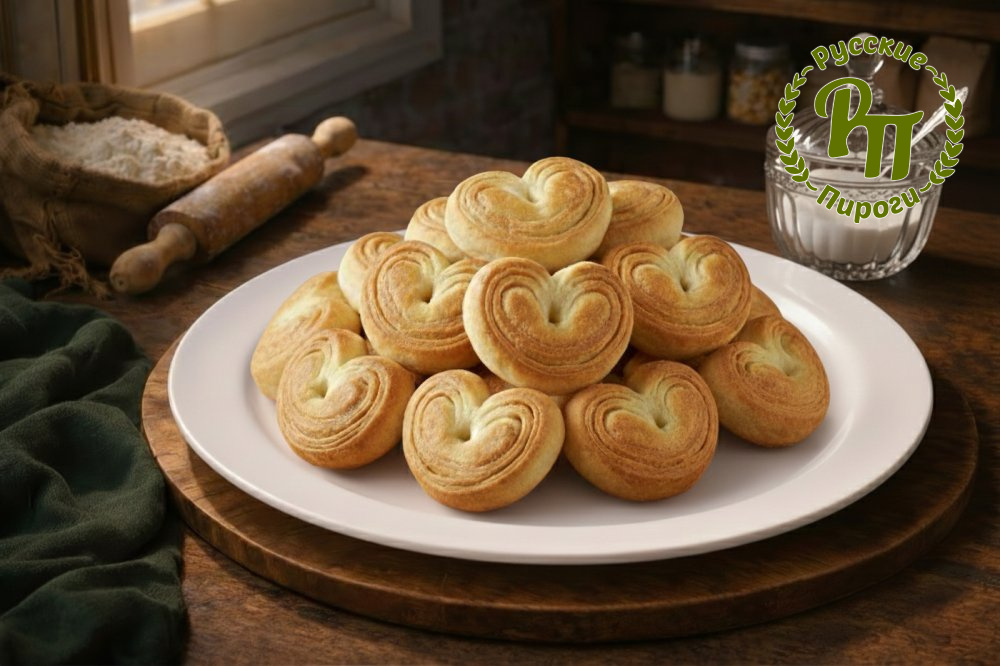 Фуршетные плюшки «Сердечко» 25 шт