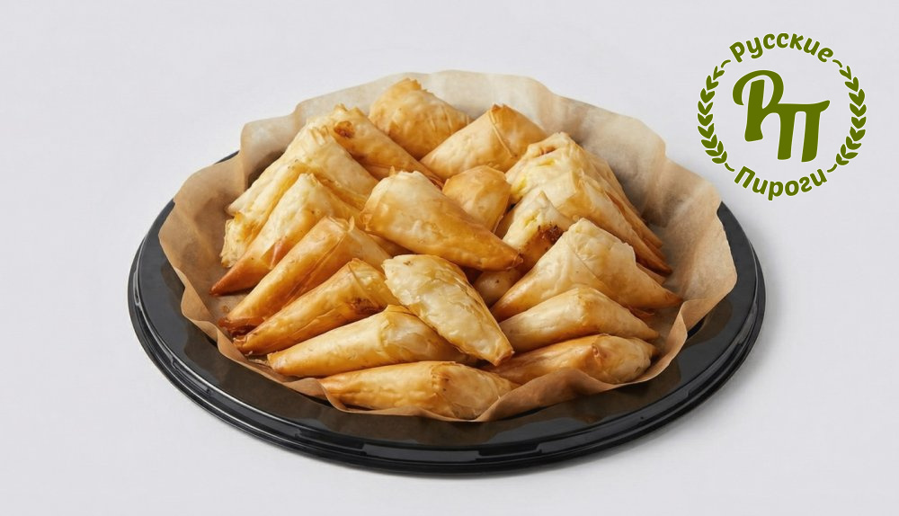 Греческие пирожки с сыром Фета 20 шт