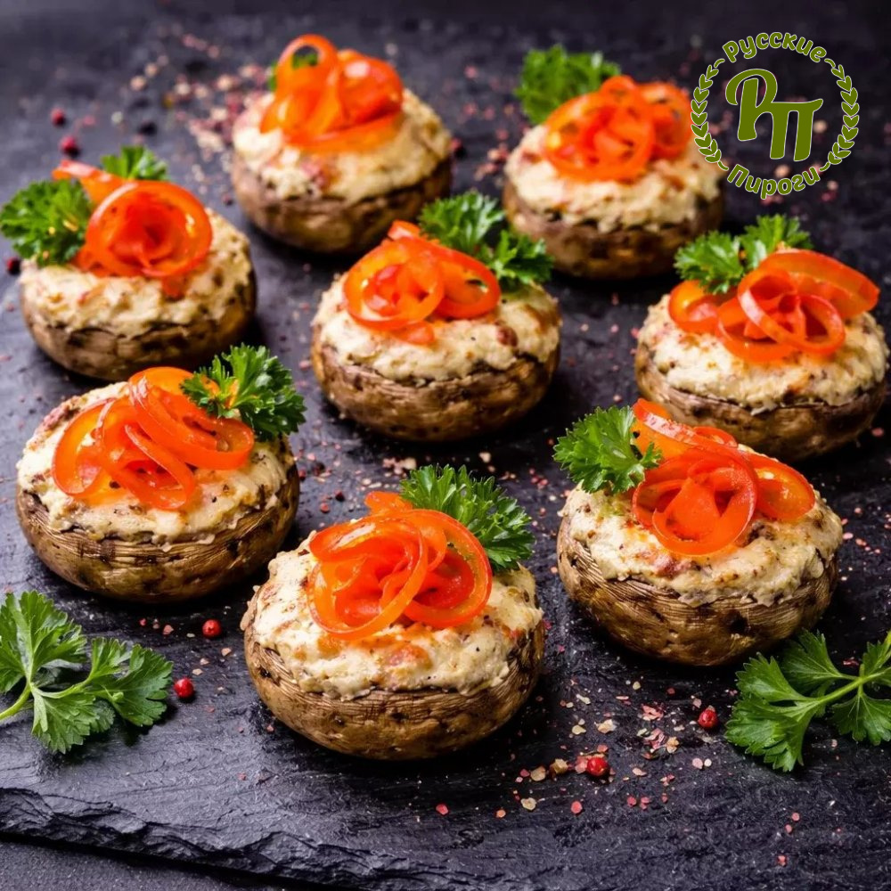 Грибная корзинка "Два сыра"