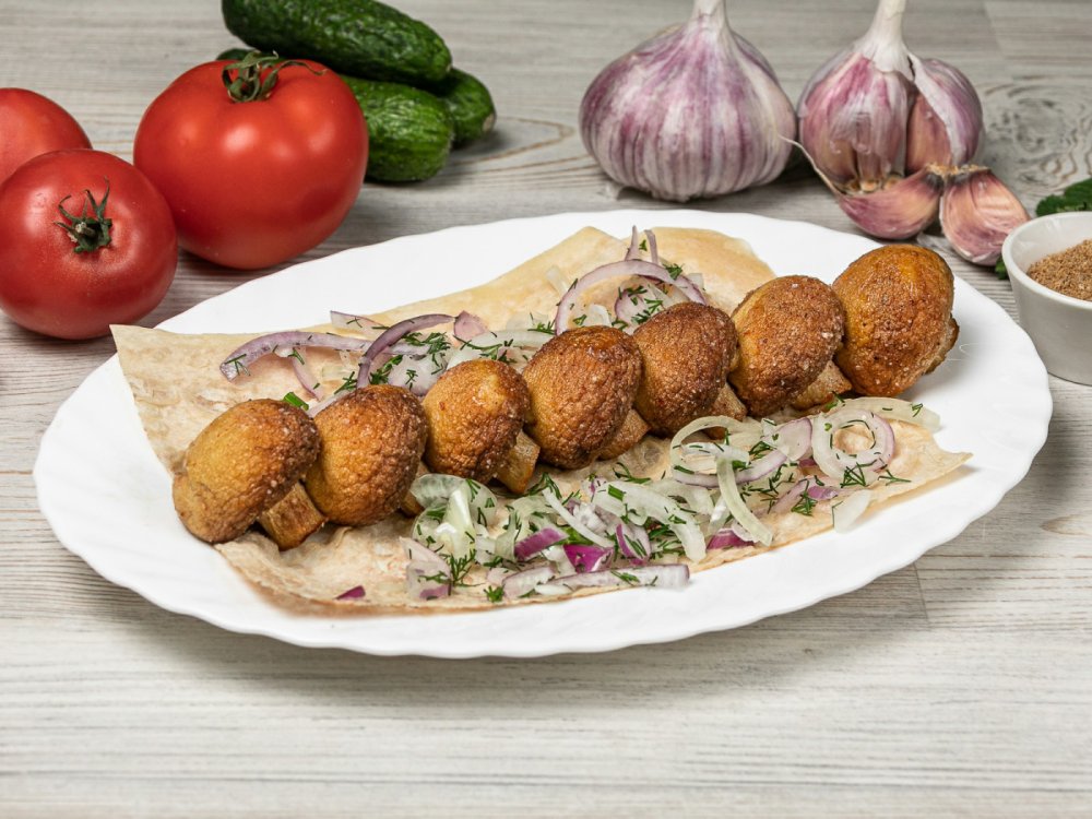 Грибочки на углях