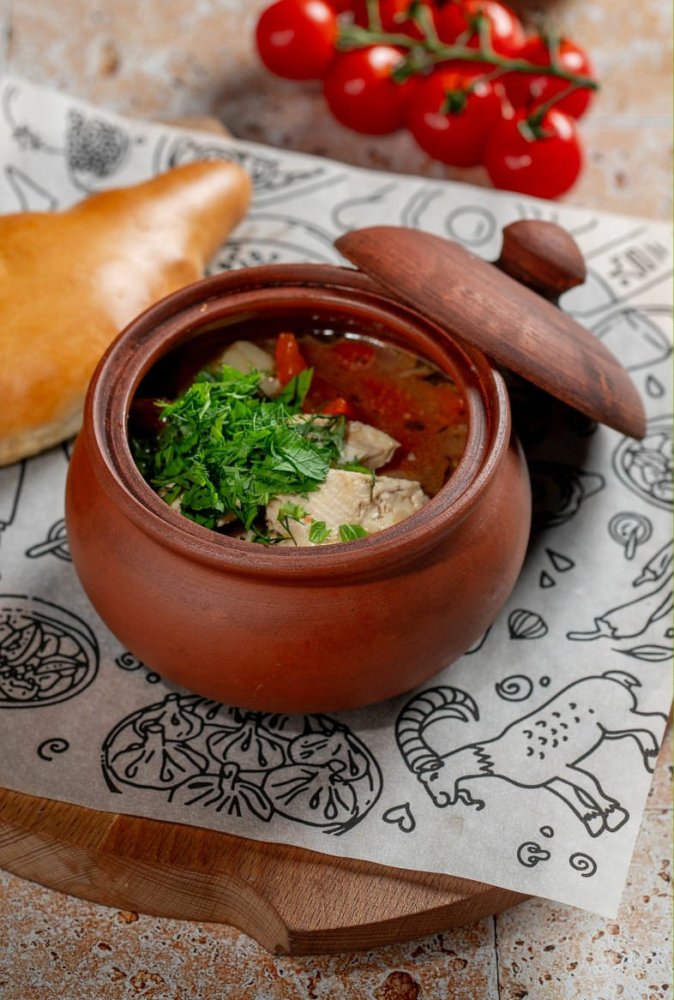 Хашлама с курицей