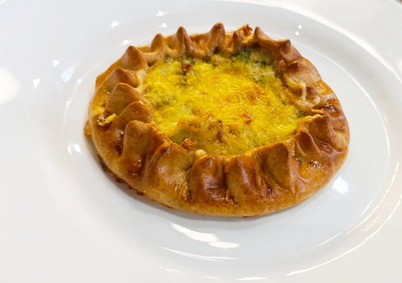 Калитка с творогом и зеленым луком 5 шт 