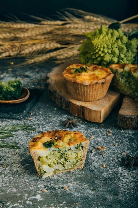 Киш с брокколи