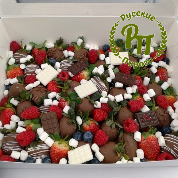 Клубника в шоколаде «Ассорти»