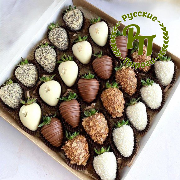 Клубника в шоколаде "Париж"