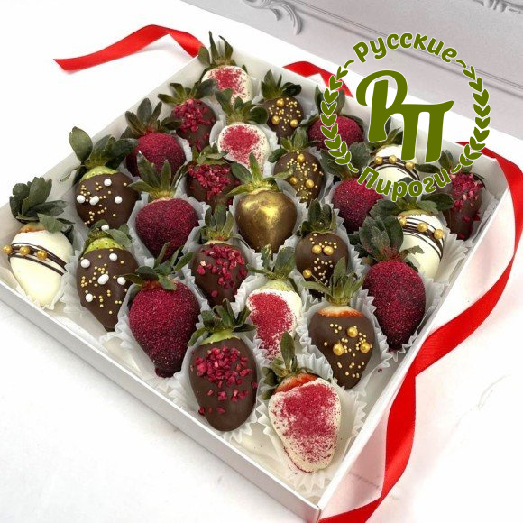 Клубника в шоколаде "Санторини"