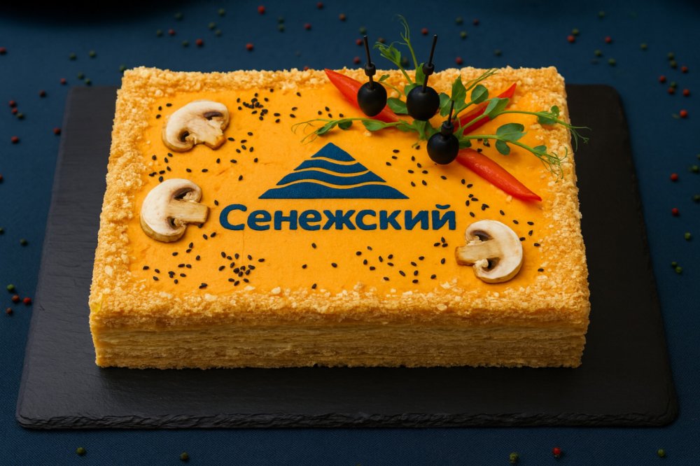 Корпоративный торт "Наполеон"