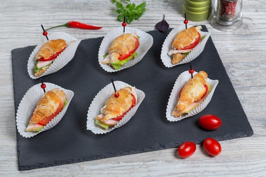 Круассаны с куриной грудкой «Тандури» 6 шт