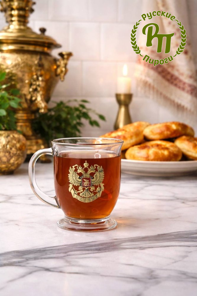 Купеческая кружка "Герб России" 1 шт
