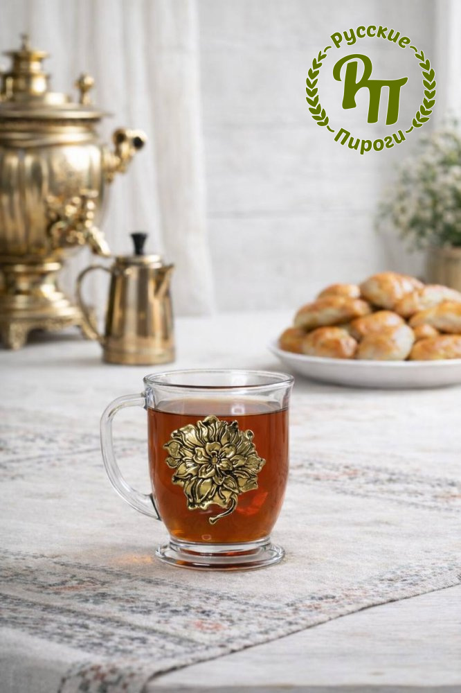 Купеческая кружка "Пионы" 1 шт