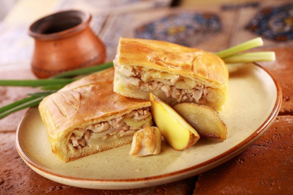 Курник с картофелем