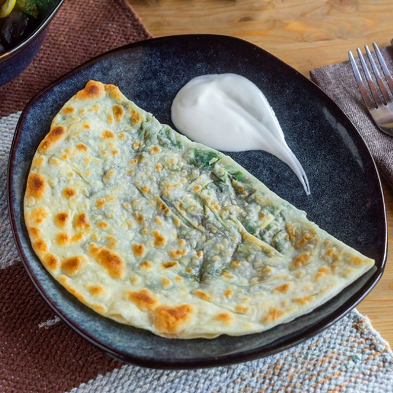 Кутаб с зеленью