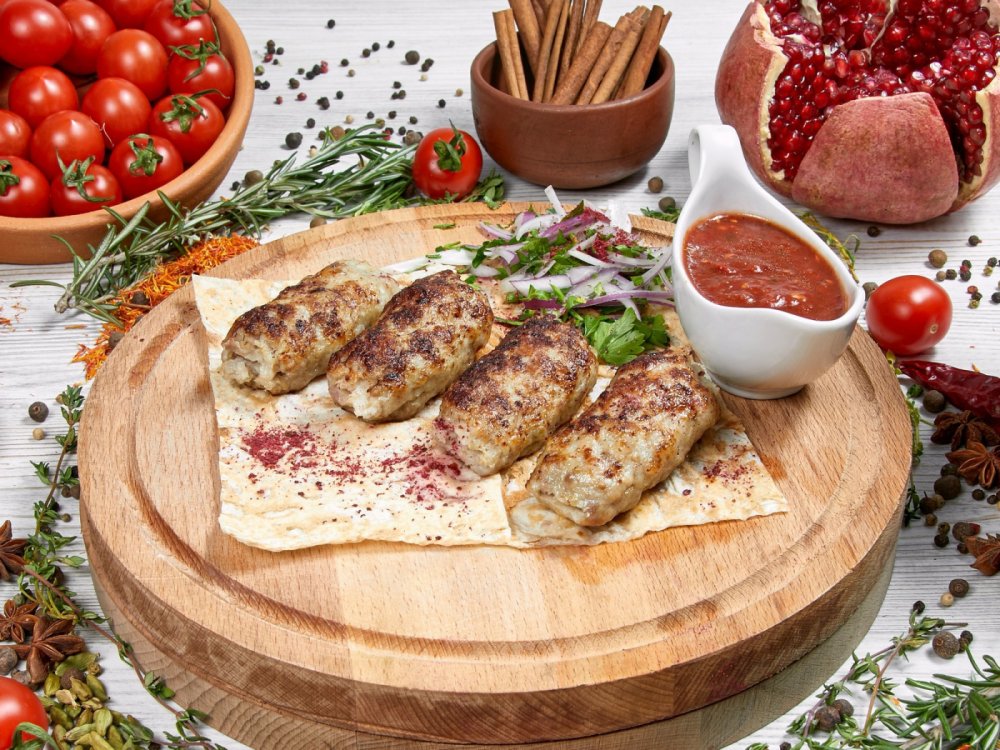 Люля-кебаб из свинины