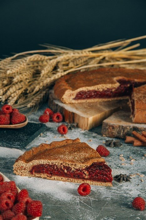 Малиновый пирог