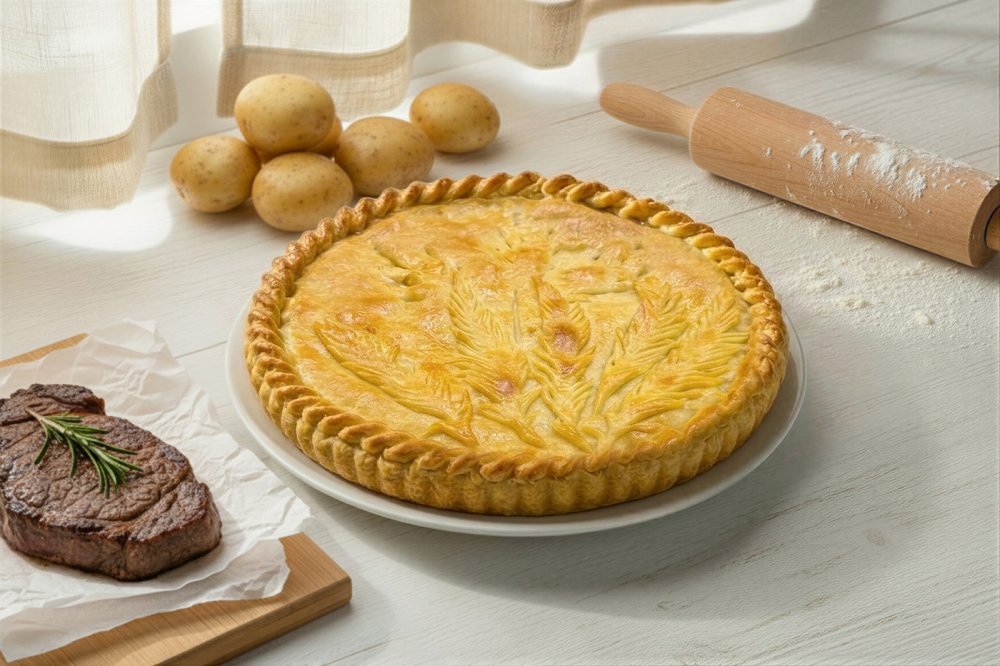 Мясной с картошкой