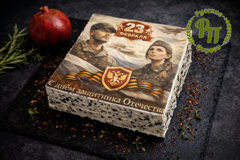 Мясной торт Мясной Дуэт на 23 февраля