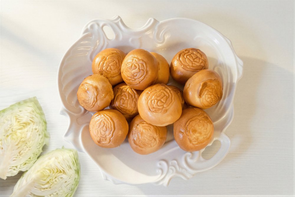 Мини-пирожки с капустой 10 шт