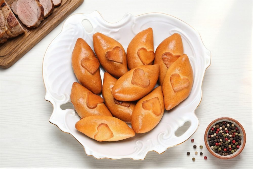 Мини-пирожки с мясом 10 шт