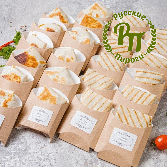 Мини-шаурма с курицей 24 шт