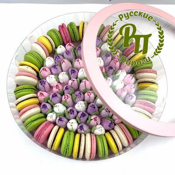 Набор Зефир и макаронс "Счастье"