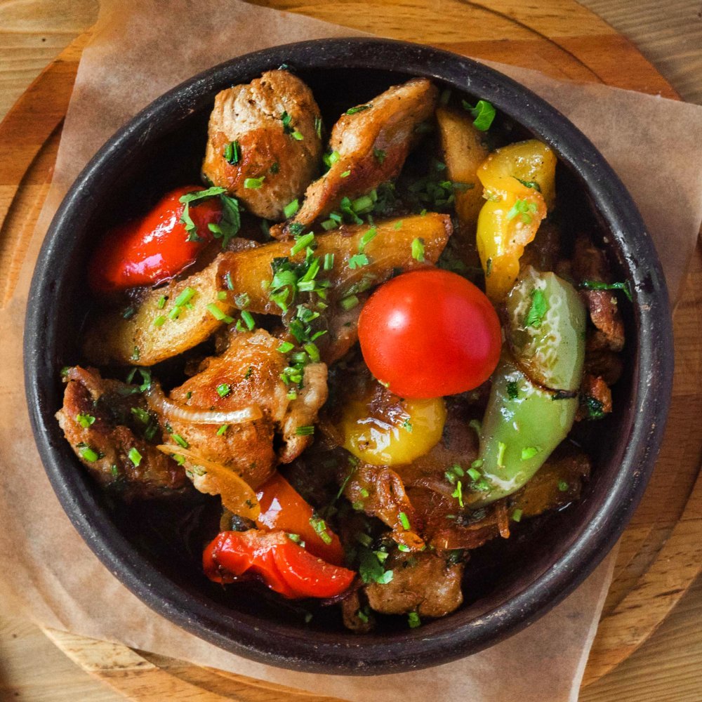 Оджахури из свинины